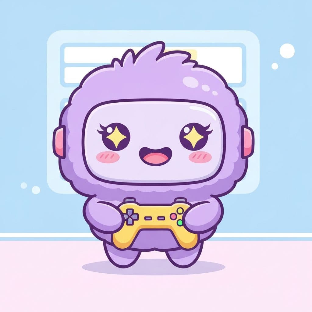 PlayHost linh vật đáng yêu - nhân vật game thân thiện